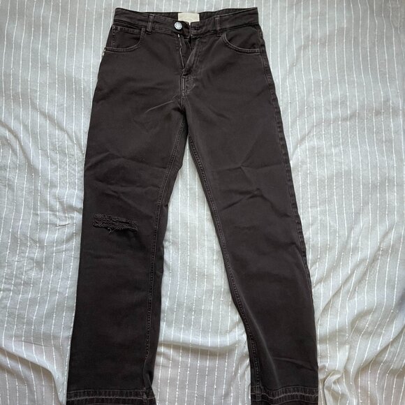 FiveFourFive Faded Brown Jeans - Picture 1 of 9